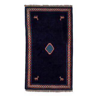 Teppich Gabbeh mit Bordüre | ca. 120 x 210 cm – jetzt kaufen bei Lifetex-Heimtextilien.de