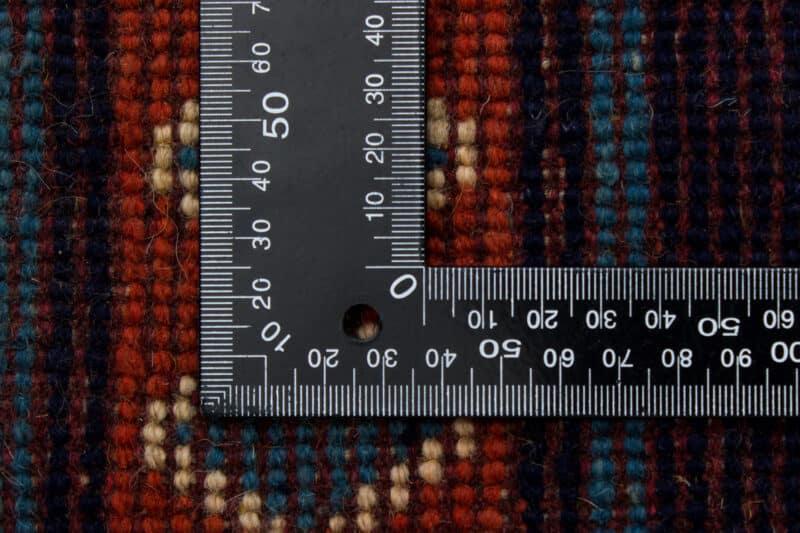 Teppich Gabbeh mit Bordüre | ca. 120 x 210 cm – Detailbild 5 – jetzt kaufen bei Lifetex-Heimtextilien.de