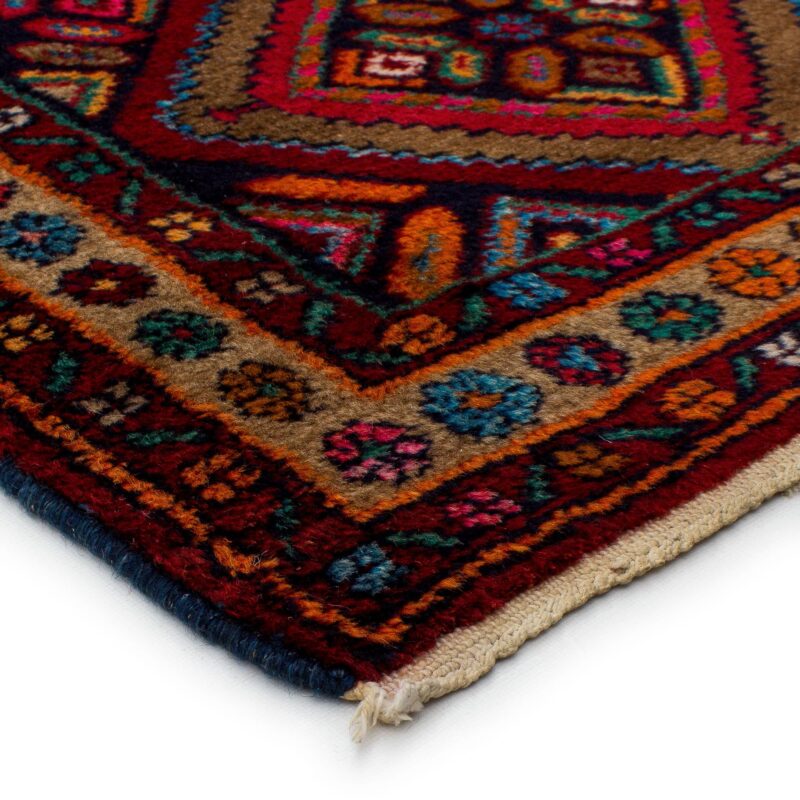 Galerieteppich Läufer Hamedan mit Bordüre ca. 100 x 300 cm – jetzt kaufen bei Lifetex - Textile Lebensqualität