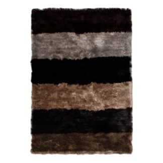 Teppich Streifen Shaggy, Langflor 120 x 180 cm – jetzt kaufen bei Lifetex - Textile Lebensqualität