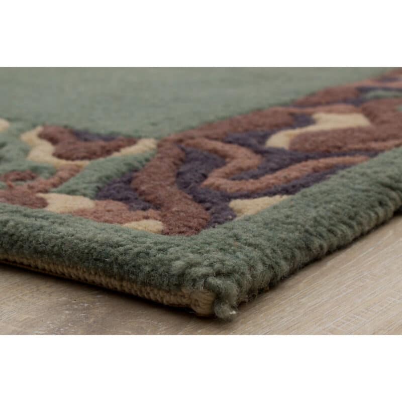 Galerieteppich Läufer Nepali mit Bordüre ca. 80 x 330 cm – Detailbild 2 – jetzt kaufen bei Lifetex - Textile Lebensqualität
